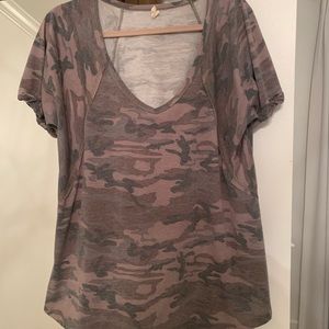 Boutique Camo Tshirt size S/M